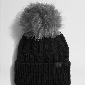 TNF Women’s Oh Mega Fur Pom Lined Beanie